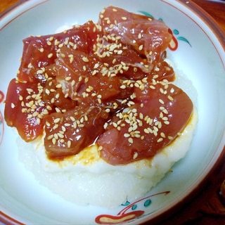 ひとくち鮪とろろ丼